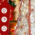 thumbnail image 5 of 7ft Fully-Decorated Pop-Up Christmas Tree w/ 170 Warm White LED Lights & Ornaments, Instant Setup Collapsible Artificial Xmas Tree (White), 5 of 10