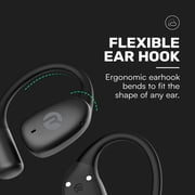 Raycon Essential Open Ear Earbuds – Open Ear Headphones, Earbuds Wireless Bluetooth, Sweat & Water-Resistant Earphones, Running Headphones with Ultra-Lightweight Design, 36 Hours Battery Life (Black)