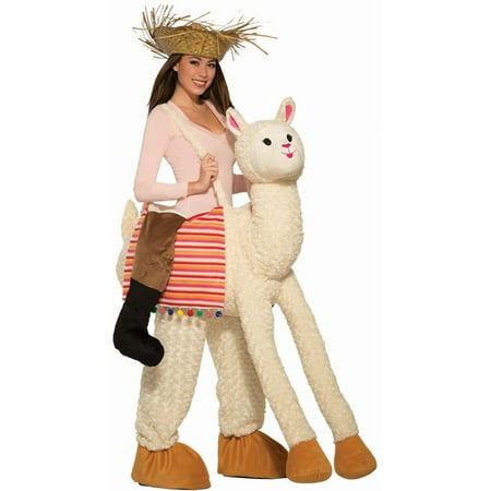 Halloween Ride A Llama Adult Costume