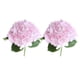 thumbnail image 3 of 2x Ramo de flores para centros de mesa, hortensias de tacto real, hortensias falsas para Rosa, 3 of 9