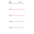 thumbnail image 7 of Undated Weekly Planner Inserts fits Personal Size Ring Binder Planers, Filofax, Kate Spade, Kikiki K, Webster Pages, Van Der Spek, LV MM Weekly Calendar Inserts Weekly Planner Refill (Personal), 7 of 7