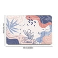 thumbnail image 3 of CASAFUN Diatomite Bathroom Doorway Water-absorbent Non-slip Foot Mats, Sink Toilet Quick-drying Floor Mats, Easy to Clean & Maintain Stylish & Elegant Design for Bathroom Living Room Kitchen, 3 of 8