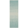 thumbnail image 2 of SAFAVIEH Montauk Vaughn Geometric Cotton Area Rug, Turquoise/Ivory, 2'3" x 4', 2 of 7