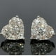 thumbnail image 2 of Pendientes de cristal joyería pendiente corazón mujer corazón deslumbrante regalo pendientes de moda, 2 of 6
