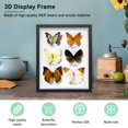 thumbnail image 3 of XIBUFE 2026 New 8X10" Shadow Box Frame with Linen Back - Sturdy Rustic Memory Display Case of Flower Pictures Medals and More Tempered Glass for Home, Living Room, Bedroom, Office, Nursery, Gallery, 3 of 4