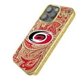 thumbnail image 2 of Keyscaper Gold Carolina Hurricanes Paisley Bling iPhone Case, 2 of 7