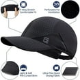thumbnail image 3 of GADIEMKENSD Stretch Running Hat with Soft Brim, Quick Dry, Unstructured, Unisex-Adult M36, 3 of 6