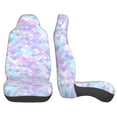 thumbnail image 5 of Haiem Rainbow Scales Printed Car Seat Covers Set of 2, Universal Fit Car Seat Covers,Protective Seat Covers,Comfortable Car Seat Covers, Easy Installation Seat Covers, Vehicle Seat Covers, 5 of 9