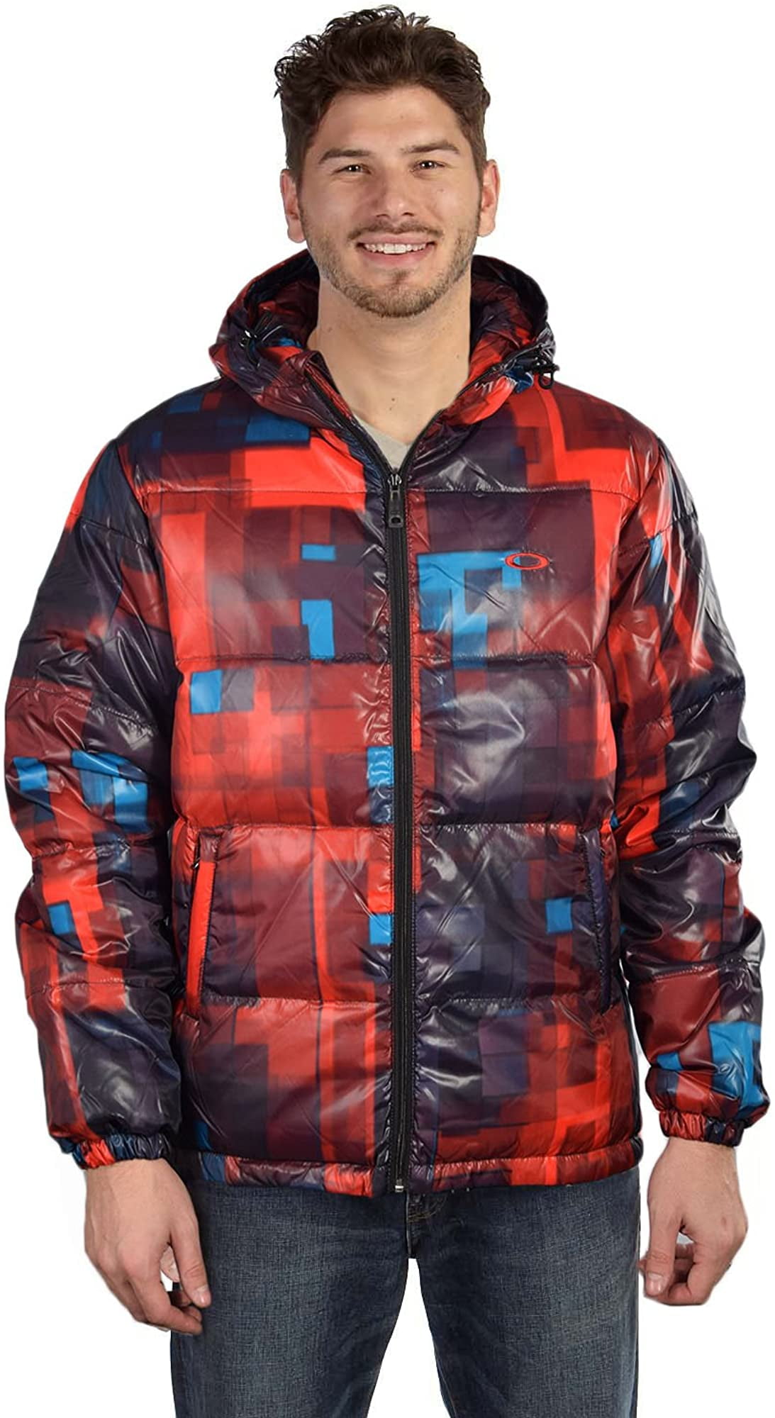 Oakley Mens AOP Down Puffer Jacket 