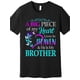 thumbnail image 1 of A Big Piece Of My Heart Live In Heaven He Is My Brother Gift Premium T-Shirt 599648 funny Men’s Short Sleeve Graphic T-shirt Collection black TT2, 1 of 6