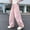 Pink, variant on Girl Pants Size 11-12Y Kids Cargo Straight Leg Trousers Korean Style Streetwear Summer