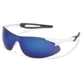 thumbnail image 2 of Crews, MCSCRWIA138B, Inertia Safety Glasses, 1 Each, White Frame,Blue Lens, 2 of 2