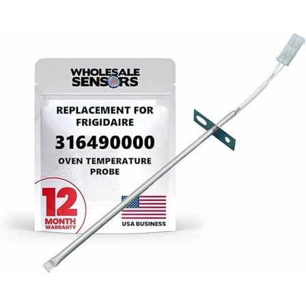 Frigidaire 316490000 Replacement Oven Probe Temperature Sensor Made in the USA 12-Month Warranty