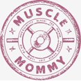 thumbnail image 5 of Muscle Mommy Weight Plate Adult White Crew Neck Long Sleeve Tee-XXL, 5 of 6