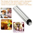 thumbnail image 2 of Set Of 14 430 Stainless Steel Tubes Cannoli Pastry Forms Molds-5 Inch, 2 of 5