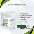 thumbnail image 3 of BioFill Pet Deodorizer Granular Infill for Artificial Grass Turf, All Natural Dog Urine Neutralizer, Outdoor Use, 5 Gallon Pail, 3 of 6