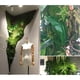 thumbnail image 5 of Simulación de liquen de musgo artificial Plantas verdes falsas para la decoración del jardín del patio del hogar (punto rojo), 5 of 6