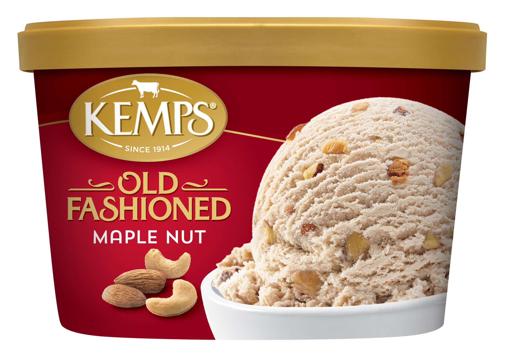 Kemps Old Fashioned Maple Nut Ice Cream, 1.5 qt