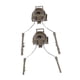 thumbnail image 3 of Adaptador de riel para casco Soporte para riel para auriculares Multifunción Fácil de girar Marrón, 3 of 9