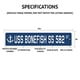 thumbnail image 1 of Addison Street Sign Fathenrens Nombre de la sala de la habitación | Interior/exterior | Signo de plástico de 36 "de ancho SignMission Ver descripción, 1 of 2