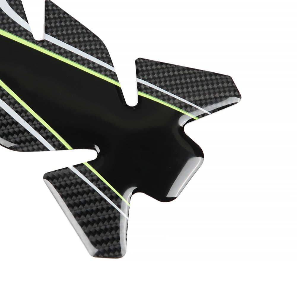 Fugacal Motorcycle Tank Decals,Real Carbon Fiber Motorcycle Fuel Oil