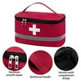 thumbnail image 3 of XIRQI Empty First Aid Kit,Outdoor Emergency Storage Box for Home Office Outdoor Travel,Hiking,Camping Large Red, 3 of 4