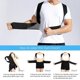 thumbnail image 4 of Adjustable Full Back Brace, Waist Trainer, Unisex Belt for Posture (Black XS), 4 of 5