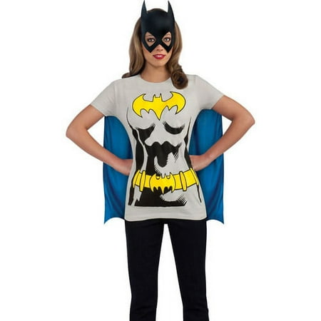 Rubies Batgirl T-Shirt Adult Halloween Dress Up / Role Play Costume