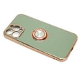 thumbnail image 3 of Estuche para Teléfono para 13 Pro Max Conning Glitter Ring Ring Stand Mujeres Ultra Delgada TPU Flexible Soft Flexible Cubierta de Teléfono TPU, 3 of 7