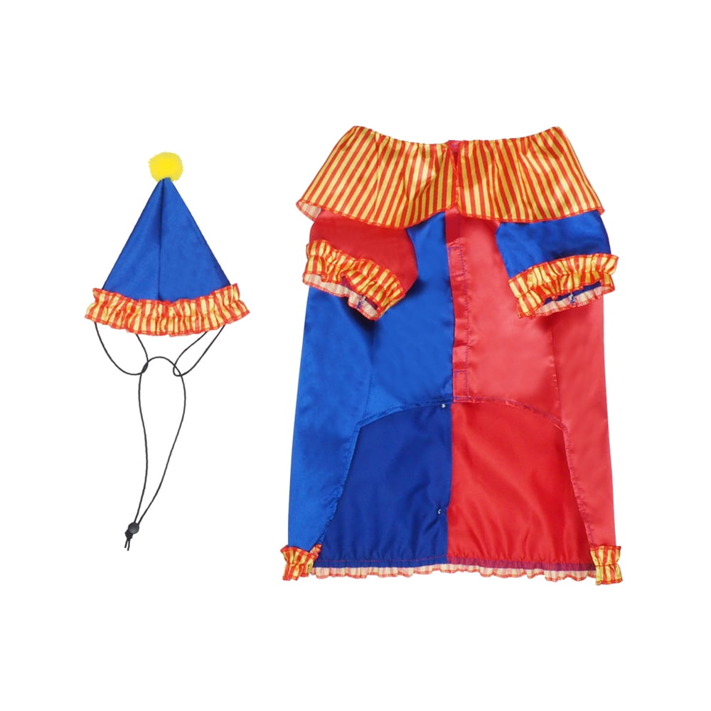 Vibrant Life Halloween Dog Costume and Cat Costume: Clown, Size Medium