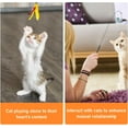 thumbnail image 6 of Qoosea Cat Feather Toys, 10PCS Cat Toys with Super Suction Cup, Detachable 2PCS Cat Wand Toys & 6PCS Replacement Teaser Refills with Bell, Interactive Cat Toy for Indoor Cat Accessories, 6 of 6