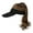 Black+Light brown, variant on Generic Hat Wig for Women, NEW Baseball Cap Wig with Curly Synthetic Hair Extensions Ponytail Cap Wig Sun Hat with Hair (white&Light brown)