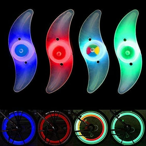 acdanc Seenda LED Bicycle Spoke Lights, 3 Mode Bike Light Bike Wheel Lights Waterproof Bicycle Wheel Lights for Safe Cycling