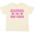 thumbnail image 3 of Inktastic Grandma Said I Could Funny Granddaughter Girls Toddler T-Shirt, 3 of 5