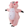 thumbnail image 2 of Disfraz inflable de cerdo rosa Nikou para Halloween Disfraz de cosplay para adultos, 2 of 15