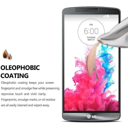 Lg G3 Screen Protector Tantek Bubble Free Hd Clear Anti Scratch