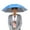 Blue, variant on Umbrella Hat, 30 inch Hands Free Umbrella Cap for Adults and Kids, Fishing Golf Gardening Sunshade Outdoor Headwear