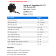 thumbnail image 2 of Ignition Coil - Compatible with 1975 - 1986 Chevy K20 1976 1977 1978 1979 1980 1981 1982 1983 1984 1985, 2 of 2