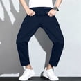 thumbnail image 5 of PNTUTB Chino Pants for Mens Straight Leg Trousers Basic Classic Office Workwear Daily Casual Loose Comfort Pants with Multiple Pockets, 5 of 7
