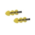 thumbnail image 3 of 2Pcs Non-trace Épingles à Cheveux Matériau Robuste Simple Charmant Coiffeuse Clip Style à la Mode d'Approvisionnement pour Bébé Femmes Filles Dame Trois Amour Jaune, 3 of 8