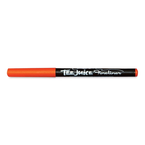 Jacquard Tee Juice Fabric Marker - Orange, Fine Point,  Marker