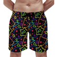 thumbnail image 1 of Board Shorts Math Linear Classic Swim Trunks Mathematics Eduion Men Quick Drying Sports Fitness Trendy Board Short Pants, 1 of 5