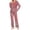 Watermelon Red, variant on Xunlbb Womens Pajamas Sets Ladies' Gradient Printed Casual Top Pants Pajama Set S-3XL