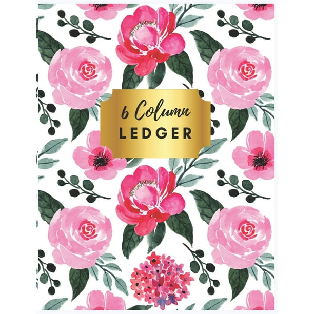 General Expense Accounting Ledger Notebook 6 Column Ledger 6 Column Account Book Daily