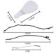 thumbnail image 3 of V-shaped Face Lift Stickers Face Eye Lift Tightening Set Gifts, 3 of 4