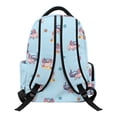 thumbnail image 2 of Pzuqiu Cute Axolotl Kids Backpack Large Capacity 17 Inch School Bags Soft Padded Breathable Straps Lightweight Bookbags with Side Pockets for Daily School Travel Age 8-18, 2 of 7