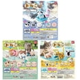 thumbnail image 2 of Magnetite Cat Capsule Toy Animal Raccoon Puppet Car Ornaments Eat Fish Tiger Pattern Figure Movable Model Toys, 2 of 5
