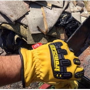 Cut-Resistant Impact Gloves, Cut Level A4 ,Uncoated ,M 1 PR