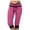Hot Pink, variant on Ashirexll Womens Summer Pants, High Waisted Pants for Women, Summer High Waisted Solid Color Capri Yoga Gym Pants