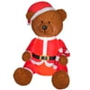 54" Mixed Media Teddy Bear